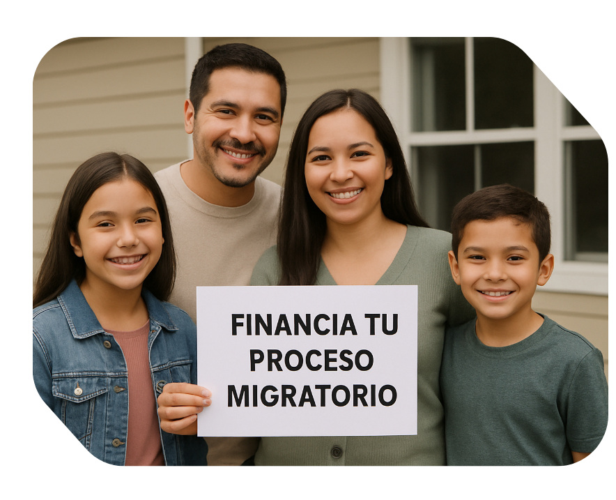 Financia tu proceso migratorio