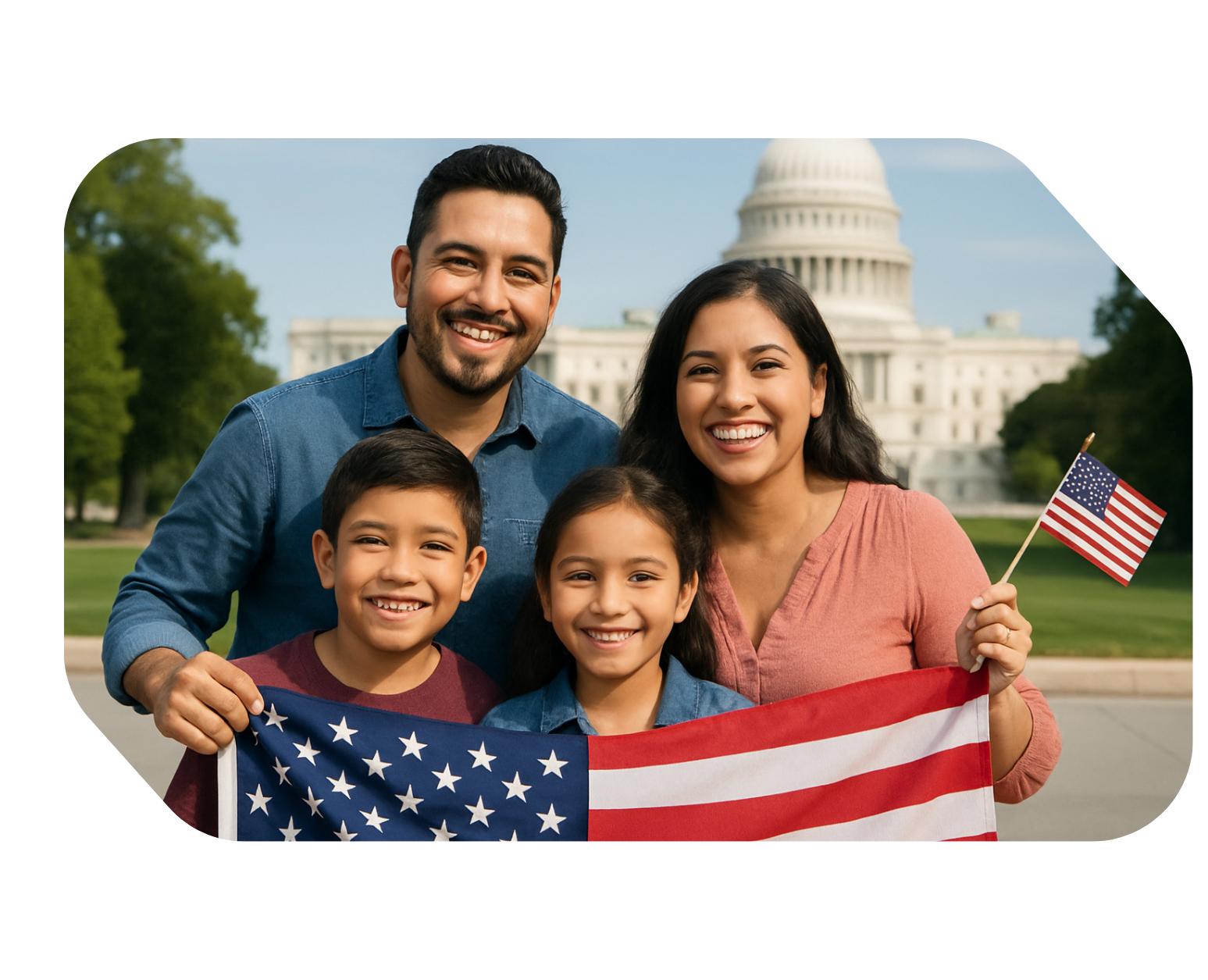Migratoriamente Familia Ciudadanos Americanos